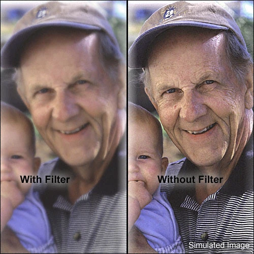 Tiffen 40.5mm Softnet Diffusion Red 1 Filter Red Net 1 R - Image 2 of 3