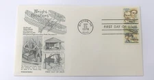 Building the Plane at Kitty Hawk Wright Brothers Commemorative Mail Cover 1978