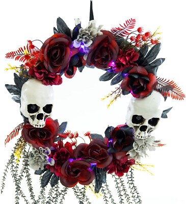 Hollo Star 13.5'' Halloween Wreath ( + Free shipping )