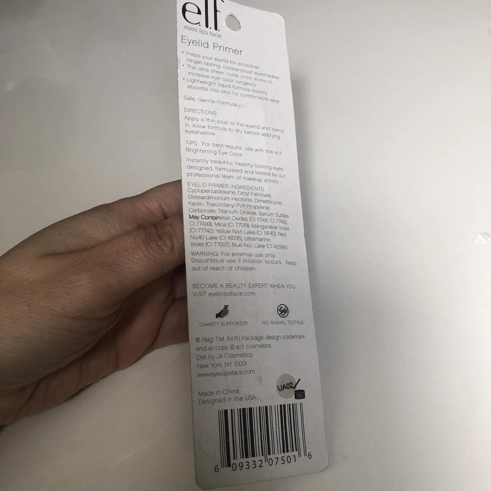 E. L. F Eyelid Primer 7501 Sheer elf 0.17 fl oz - Image 2 of 2