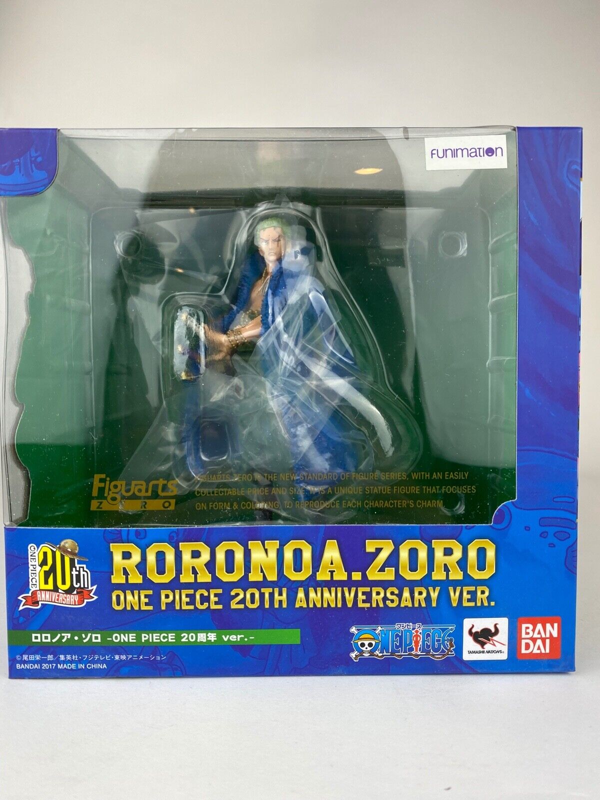 Tamashi nations Figura One Piece Figuarts Zero Roronoa Zoro By