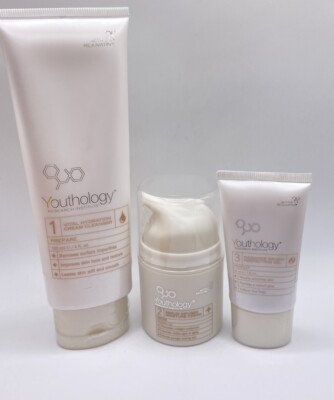 Youthology  Lot of 3 Cleanser ,Radiance Renew Perfecting Gel & Serum Infused