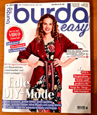 burda easy "Edle DIY-Mode" + Schnittmuster Ausgabe 6/2023