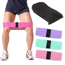 Resistance Bands Set of 3 Exercise Bands for Working Out Non-Slip Booty Bands