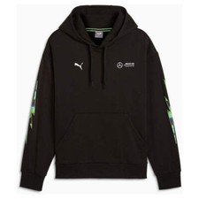 Sudadera con capucha negra Puma Mercedes AMG F1 Neon Energy