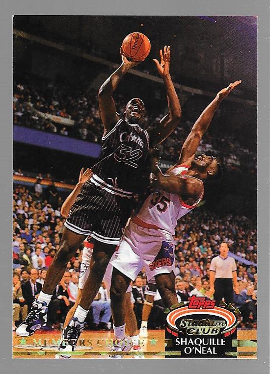 1992-93 TOPPS STADIUM CLUB #201 SHAQUILLE O'NEAL RC RARE 1992-93 TOPPS STADIUM CLUB #201 SHAQUILLE O'NEAL RC RARE