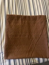 Miulee Pillow Covers Lot 2 Brown Decorative Throw Zipper Square Open Box