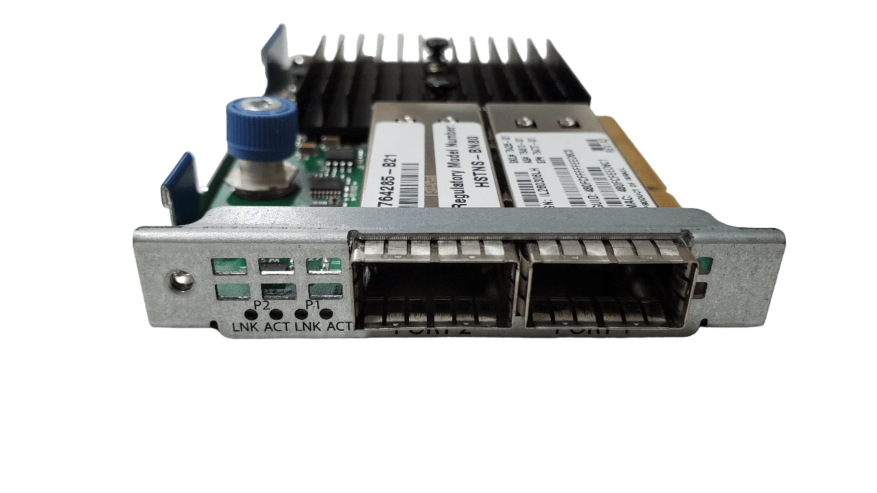Trajeta HP 764737-001 764618-001 764285-B21 INFINIBAND FDR 10GB/40GB 2 PORT 544+FLR-QSFP - Retirado de Equipo en Uso Garantia 12 Meses