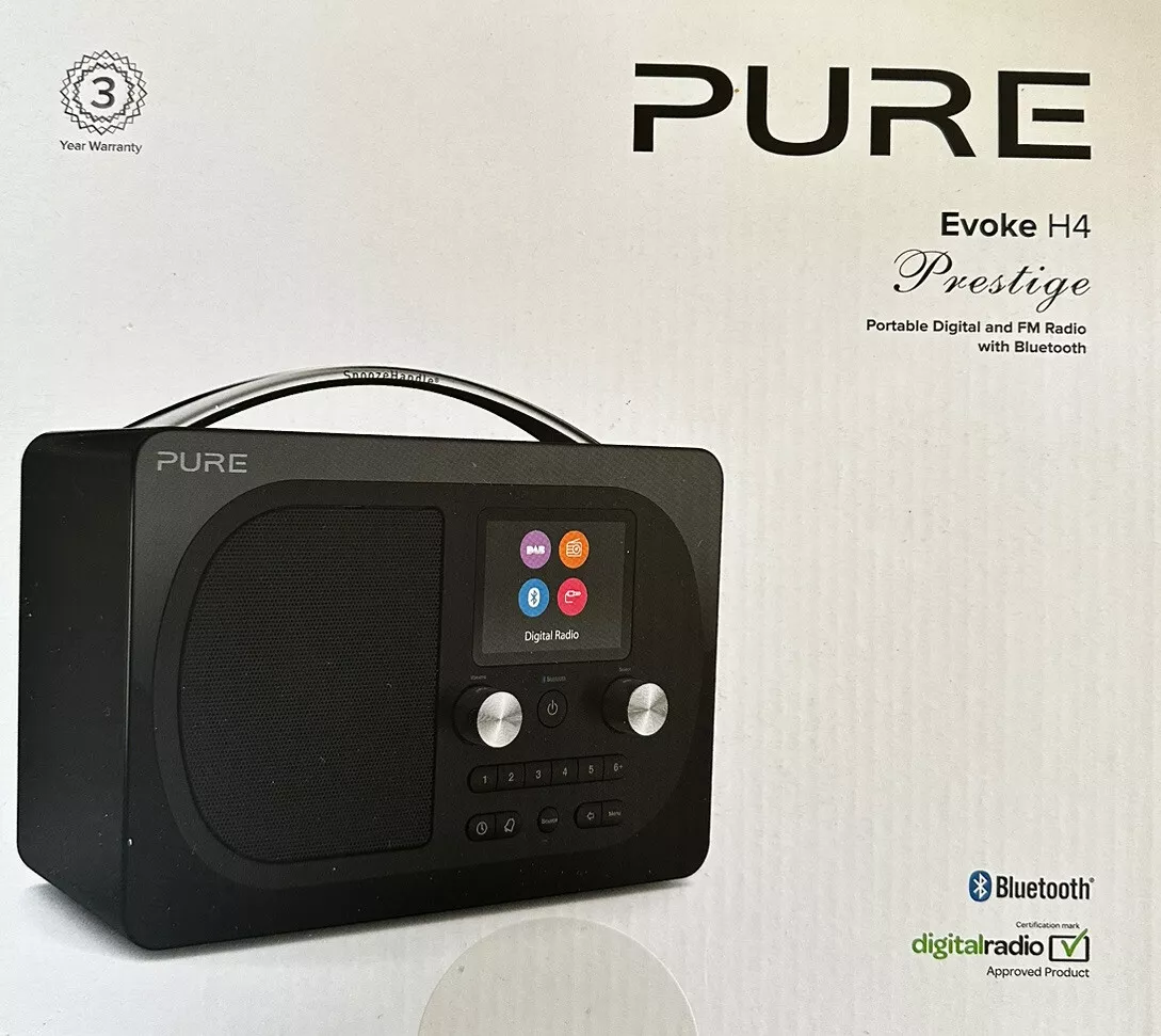 Radio internet bluetooth wifi dab+ fm - écran couleur, 34 w