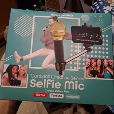 Micrófono selfie para smartphone para creadores de contenido - Tiktok, Youtube e Instagram