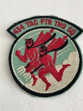 USAF Patch 434th Tactical Fighter Training Squadron - Vintage TAC FTR TNG SQ