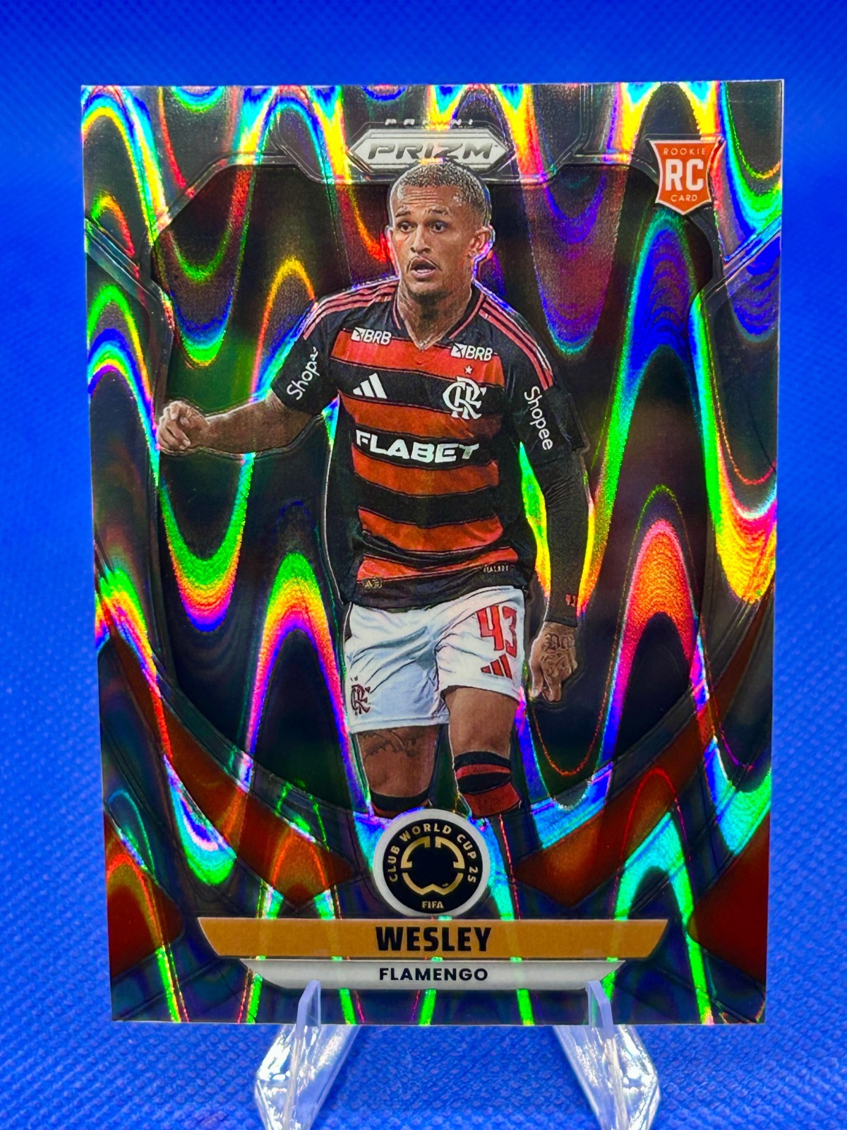 2025 Prizm FIFA Club World Cup Wesley Seismic Prizm RC #109