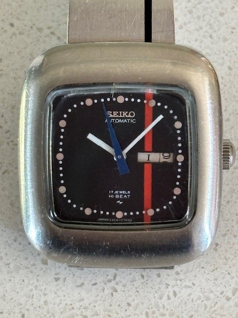 Vintage SEIKO Hi Beat 2206-3080 Automatic Day/Date Watch FOR  display picture 3