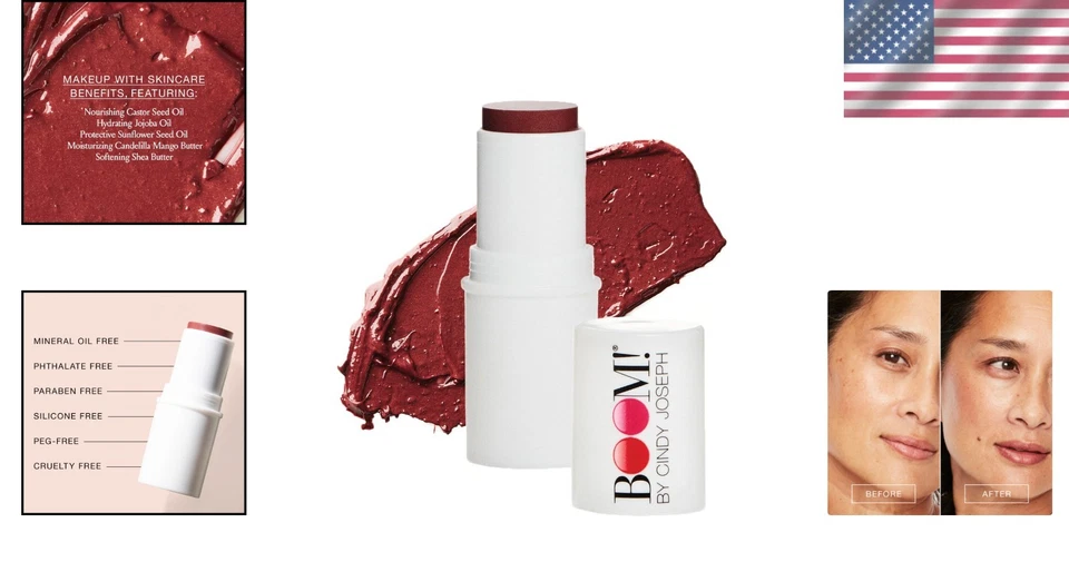 Versatile Boomstick Color Cream Blush - Moisturizing Makeup in Convenient Stick - Image 2 of 4