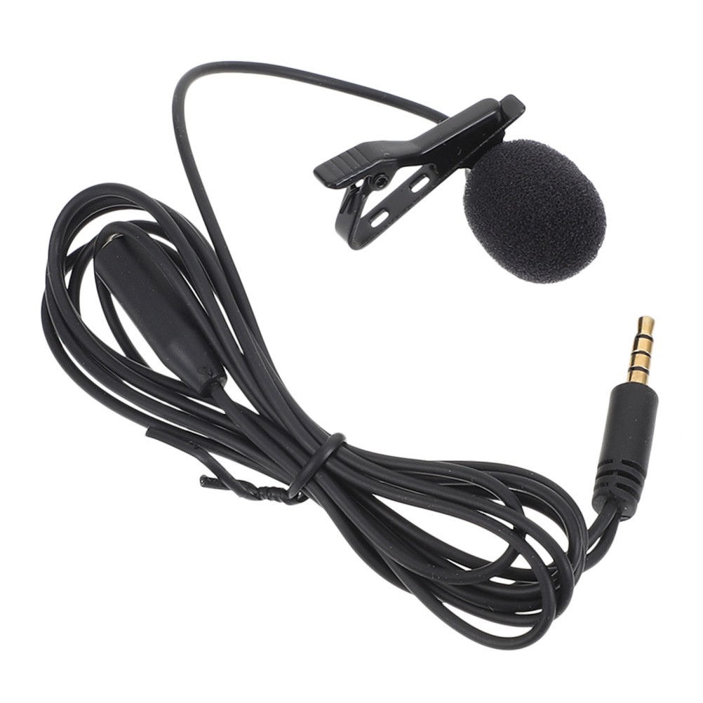 Professionelles Live-Rundfunk-Clip-on-Mikrofon für Interview Kleines