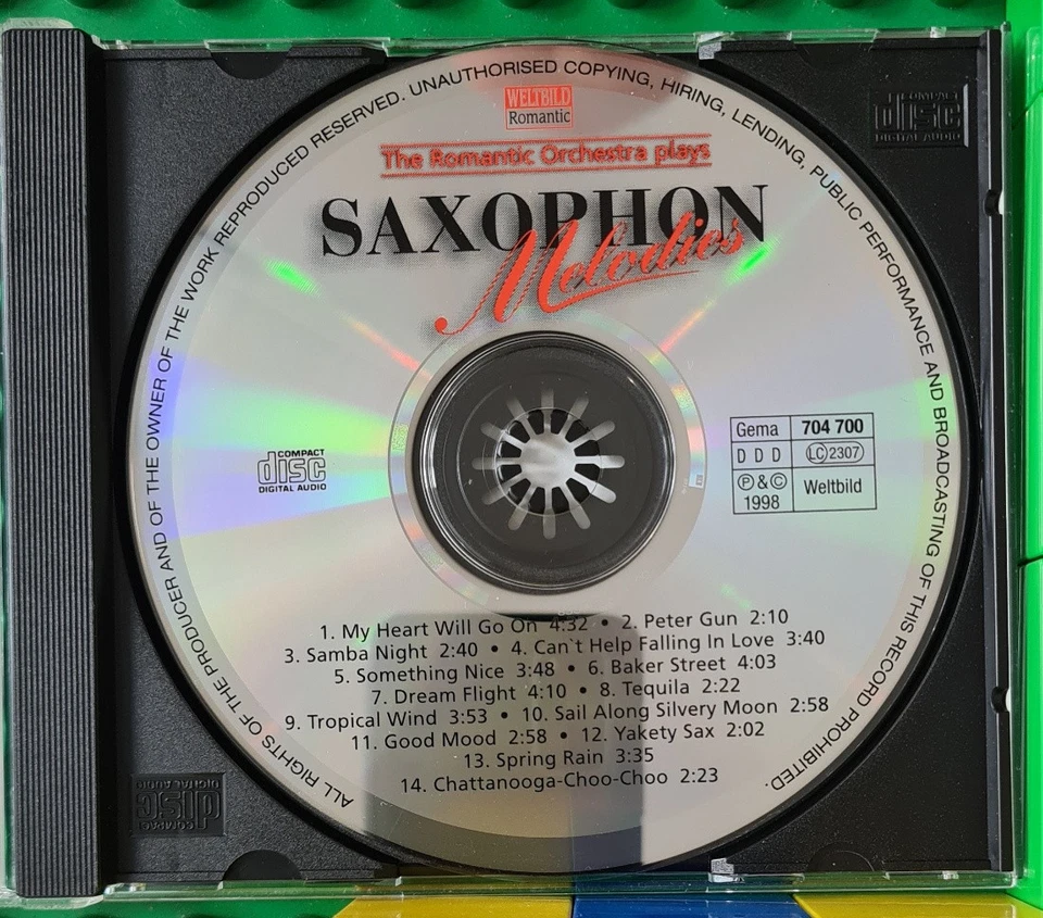 The Romantic Orchestra - Saxophon Melodies - Weltbild Romantic CD - Bild 3 von 4