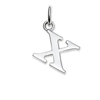Thomas Sabo PE611-001-12 Ketten-AnhäNger Buchstabe X Sterling-Silber