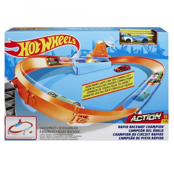 Hot Wheels Rapid Raceway Playset Gjm75