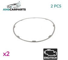 EXHAUST PIPE GASKET ENT680027 ENGITECH 2PCS NEW OE REPLACEMENT