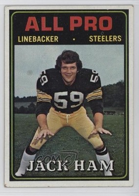 1974 Topps Jack Ham #137 HOF v3r