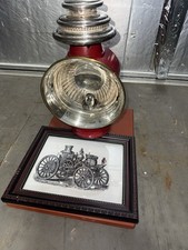 Antique Fire Engine Headlight Lamp Lantern Rayo Light Firefighter Steamer Engine