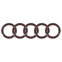 5 Fluorkautschuk O-Ringe 17Mm Od 12Mm Id 2.5Mm Breite Metrische Fkm Dichtung