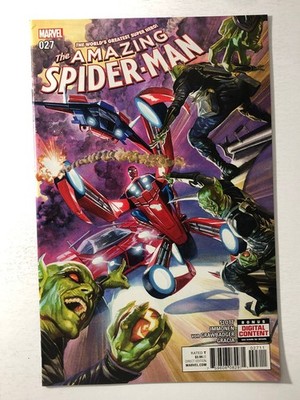 The Amazing Spider-Man #27 Marvel Direct Edition 2017 Alex Ross Cover