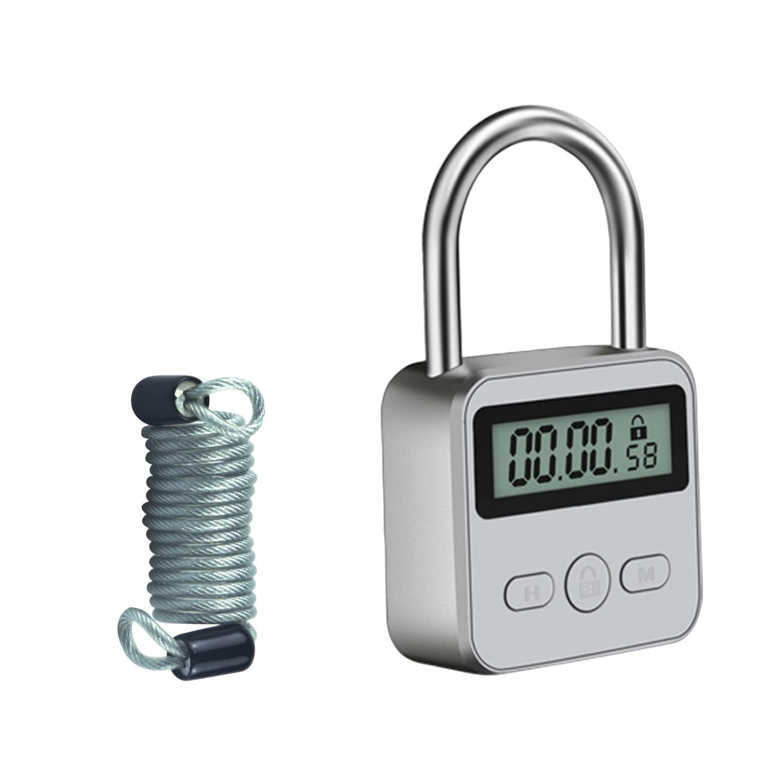 Lucchetto temporizzato,piccolo lucchetto autoregolante di sicurezza, adatto per 