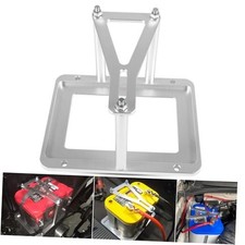 Universal Battery Tray Hold Down Trunk Battery Relocation Box Aluminum Fits