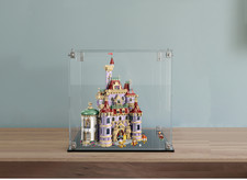 Lego 43263 Castle Beauty and the Beast Plexiglass 3mm Showcase Figure Set