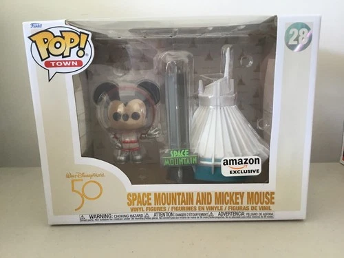 Funko Pop! Town: Disney - Space Mountain and Mickey Mouse 28 - Amazon Exclusive