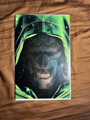 One World Under Doom #6 John Giang Virgin Foil Chicago FanExpo Sorcerer Supreme 