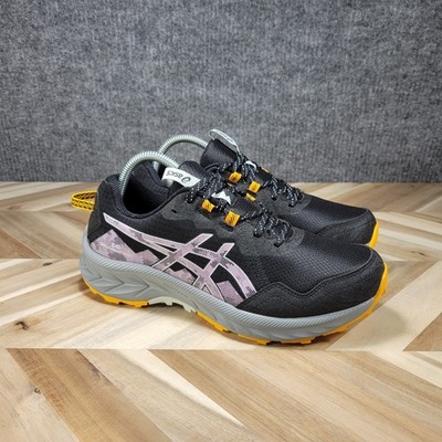 ASICS Gel Venture 10 Women's 8.5 B Midnight Gravel Trail Hiking Shoes Low Run