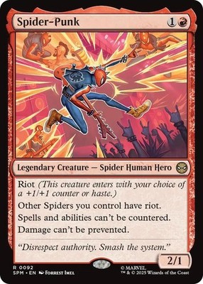 Spider-Punk R Marvel's Spider-Man 92 NM