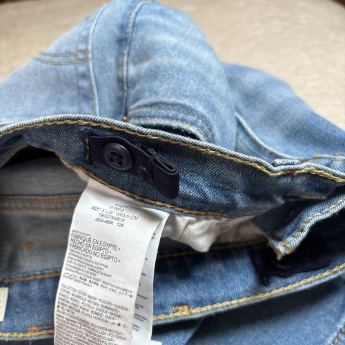 Kids Levis Performance 510 Skinny Size 10 Distressed Waist 25” X Long26” - Picture 9 of 11