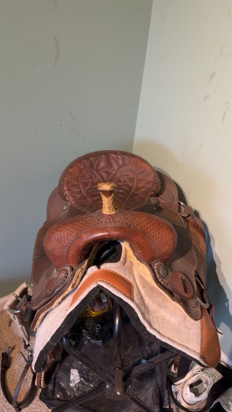 Billy Cook western barrel saddle. in great condition