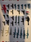 Vintage Gi Joe Gun & Weapon's accessories - 32 pc lot