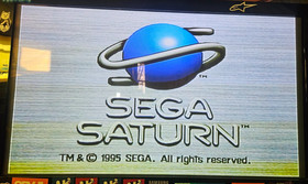 SEGA Saturn, Tested Working, Includes Power Cord, AV cables and Controller.