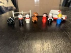 Fisher Price Little People Figures Animals And  Ambulance Vintage