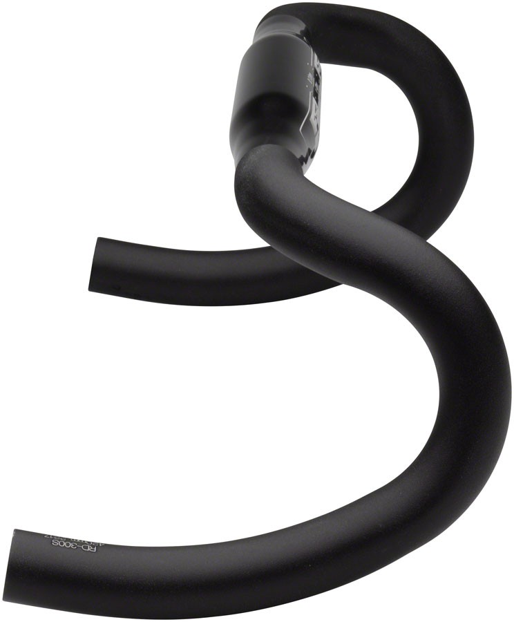 FSA Omega Compact Aluminum Drop Handlebar - 31.8mm, 38cm, Black, Lightweight,