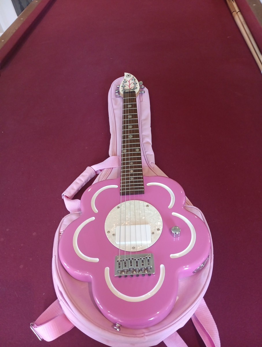 DAISY ROCK Electric Guitar Pink Flower 33 1/2 Inches With