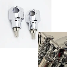 Aluminum 2.5" Handlebar Risers for Harley Springer Softail Bad Boy W/1'' Clamp
