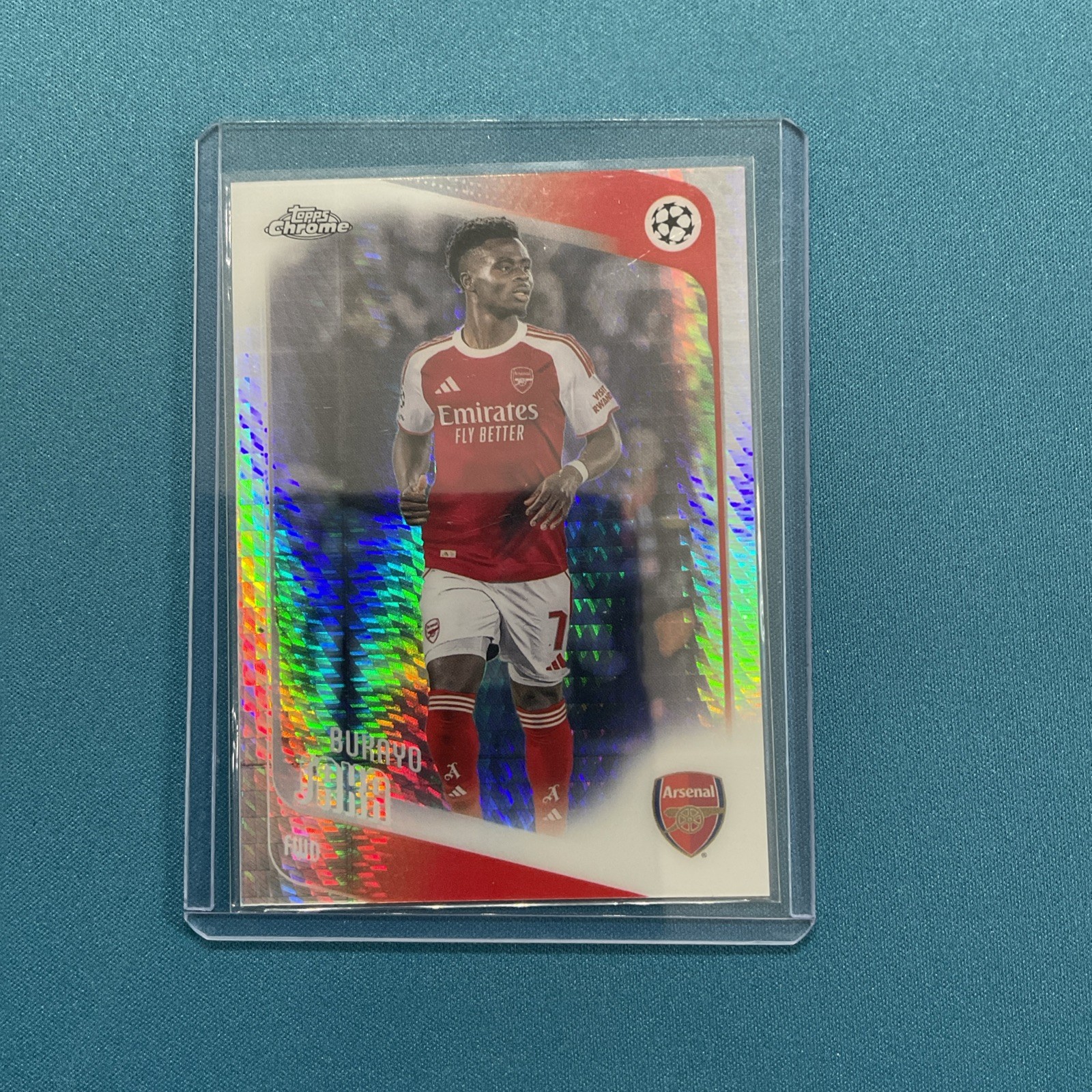 Bukayo Saka 2026 Topps Panini World Cup and UCC Lot Arsenal England view 5