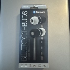 Bluetooth Wireless Rechargeable Ear Buds BT150 - New in Box - Extra Pads