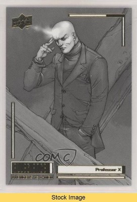 2023 Upper Deck Allegiance Avengers vs X-Men Black & White Professor X READ 1h2v
