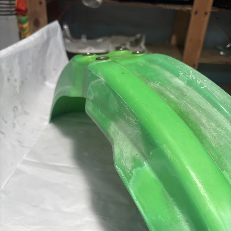 原始设备制造商前挡泥板川崎 KDX200 83-94,KX125 83-92,KX250 80-92,KX500 83-92 KX — 第 4/4 张图片