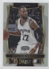 2016-17 Panini Select Concourse Silver Prizm Jonathon Simmons #94 0q0