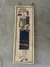 VINTAGE MID CENTURY MODERN EVELYN ACKERMAN ERA INDUSTRIES TAPESTRY WALL HANGING