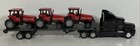 Ertl 1/64 Kenworth Semi Michiana Farm Club Flatbed Trailer W Case 7210 Tractors