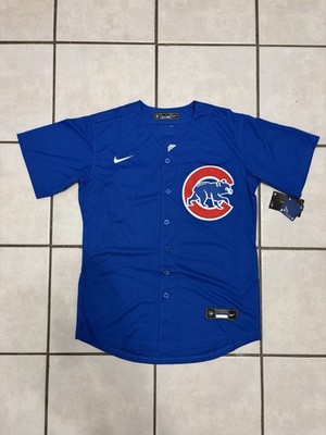 Chicago Cubs Pete Crow-Armstrong Blue Stitched Jersey